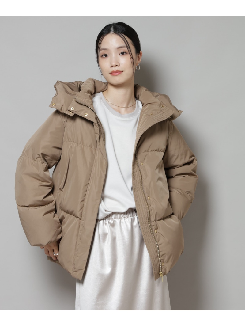 楽天市場】撥水加工 フードショートダウンコート NANO universe ナノ