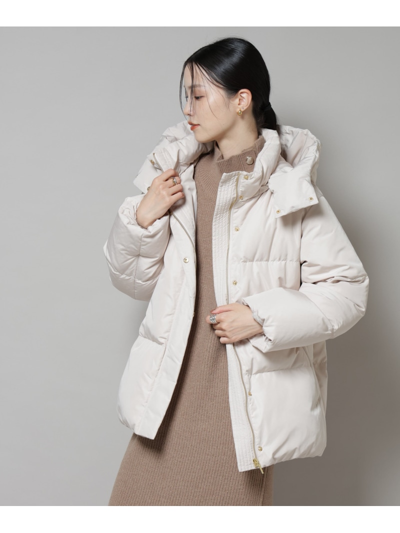 楽天市場】撥水加工 フードショートダウンコート NANO universe ナノ