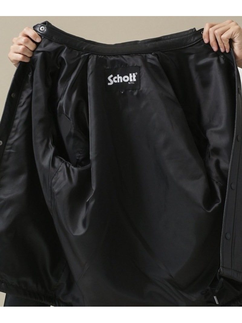 楽天市場】【SALE／20%OFF】SCHOTT/別注コーチジャケット NANO
