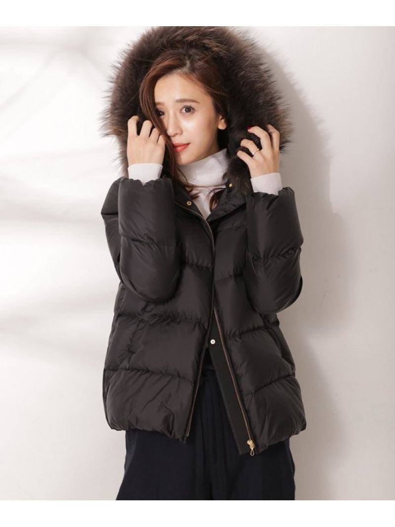 楽天市場】西川ダウン/フードショートダウン NANO universe ナノ