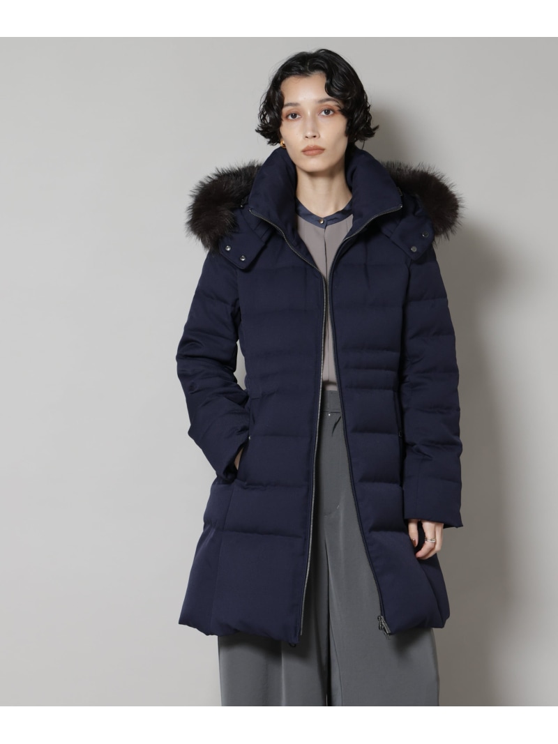 楽天市場】nano・universe 西川ダウン ファーの通販