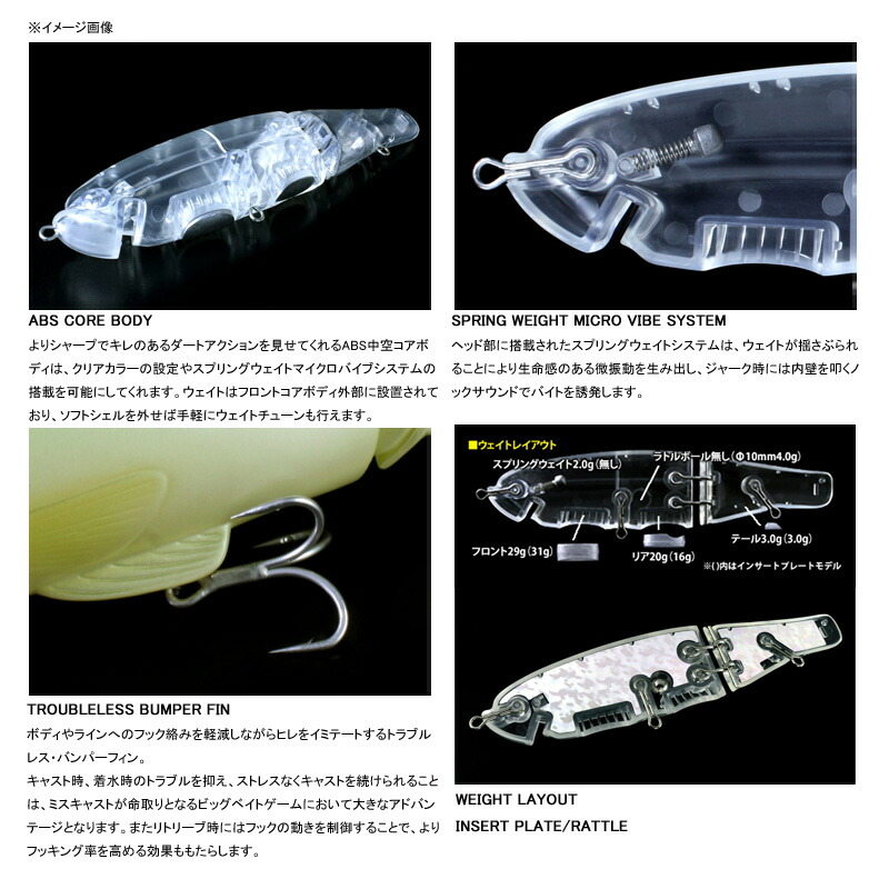 楽天市場】 デプス(Deps) NEW スライドスイマー SS 250mm #21 ワイルド