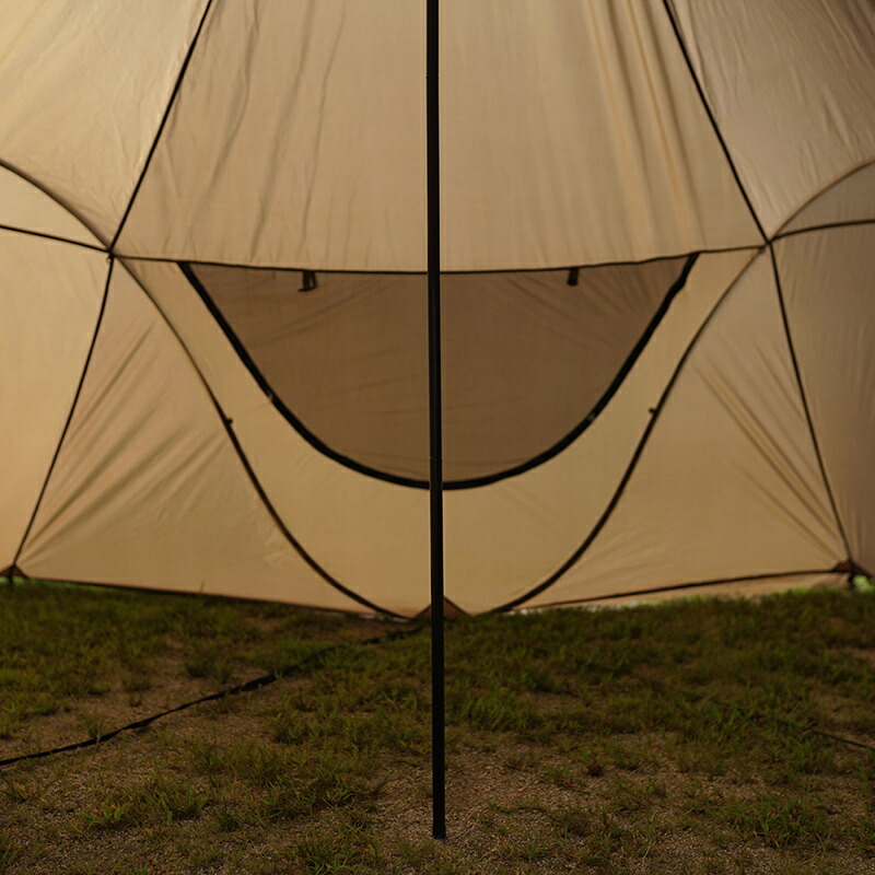 楽天市場】Hilander(ハイランダー) ポップワンポールテント フィンガル