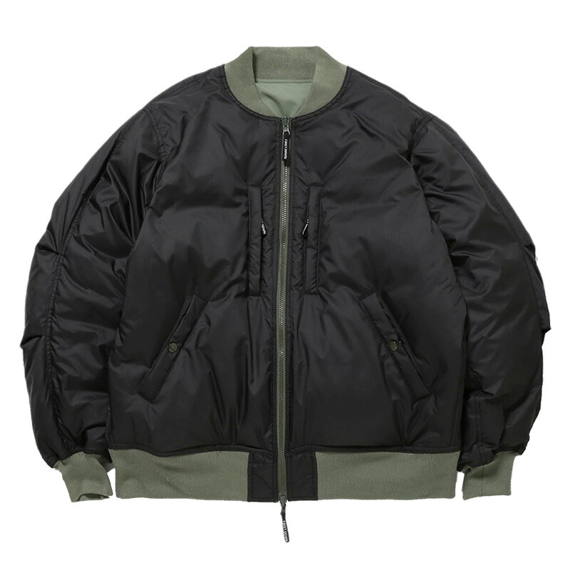 楽天市場】ファーストダウン First Down リバーシブルダウン MA-1 ディ