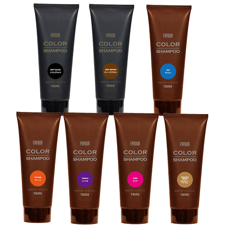 楽天市場】ティアーズ フェーバ カラーシャンプー 180g 7色より選択