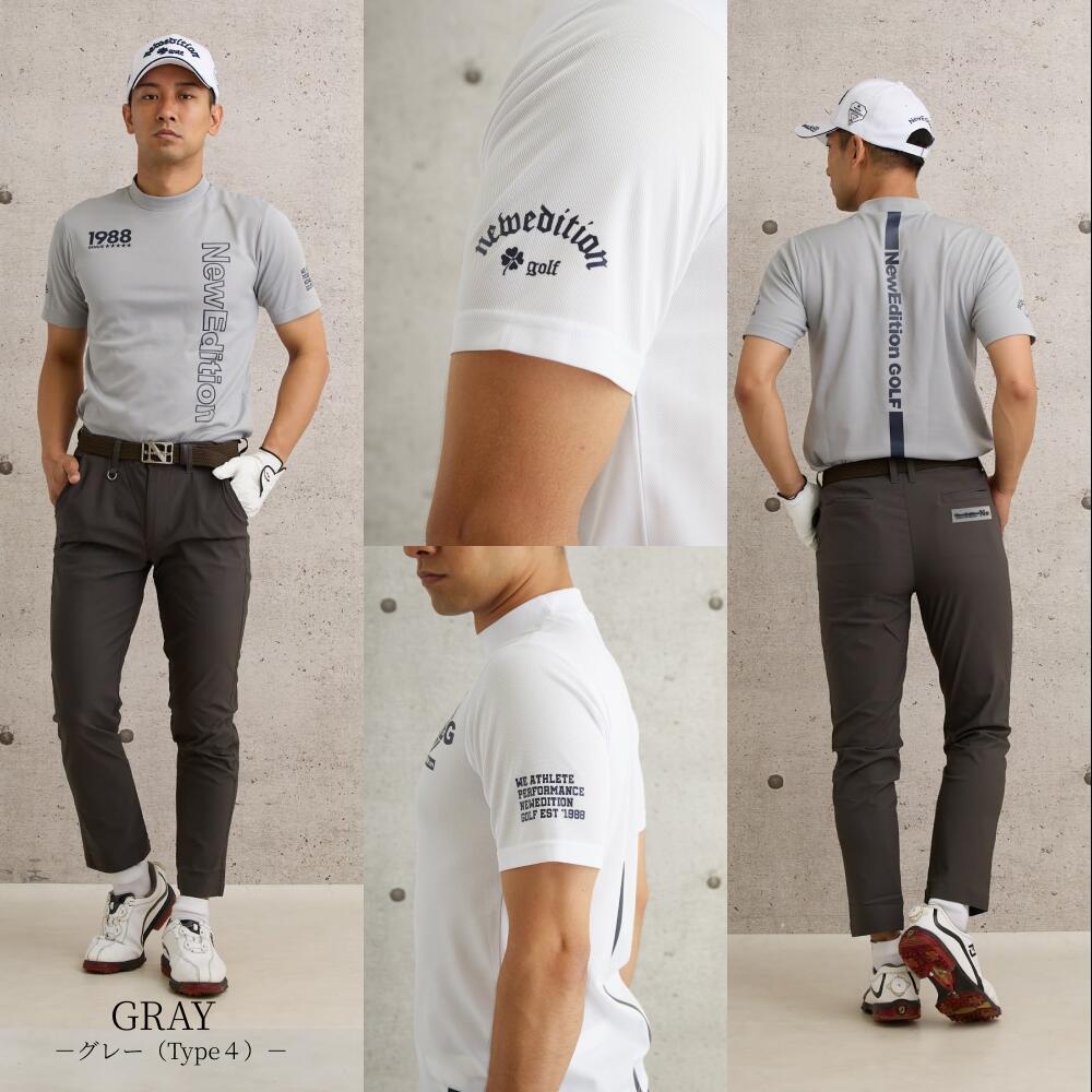 楽天市場】2Pec以上翌日配送 ゴルフウェア メンズ ゴルフ モックネック