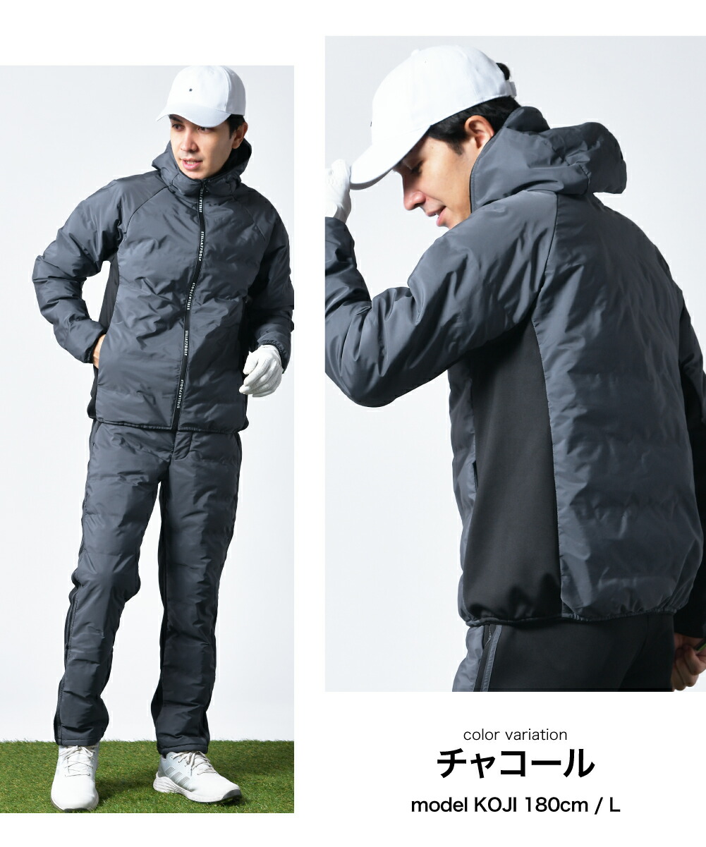 楽天市場】【期間限定価格 6998円】中綿 撥水 ゴルフジャケット 防風