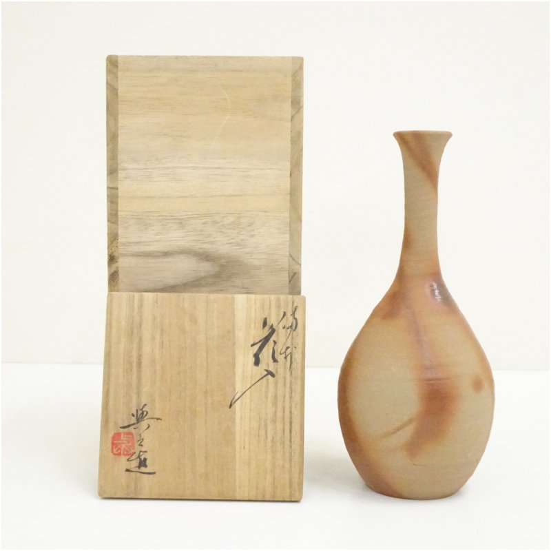 楽天市場】備前焼 松園（花瓶｜インテリア小物・置物）：インテリア