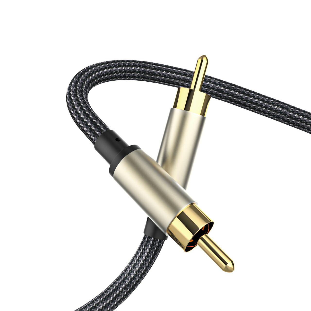 楽天市場】同軸 デジタル アナログ オーディオ用 RCA ケーブル 50cm 網