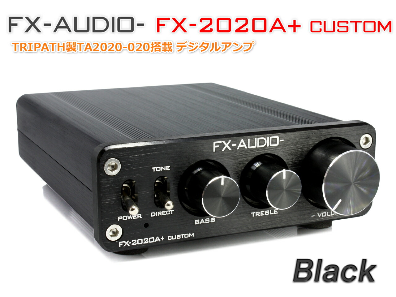 楽天市場】送料無料 FX-AUDIO- FX-2020A+ CUSTOM [ブラック]TRIPATH製
