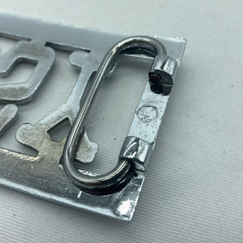 STUSSY メタル ベルトバックル ステューシー シルバー[19]