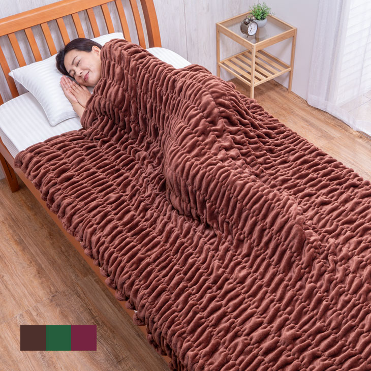 楽天市場】くしゅくしゅ ブランケット 3枚セット 秋冬 あったか 洗える