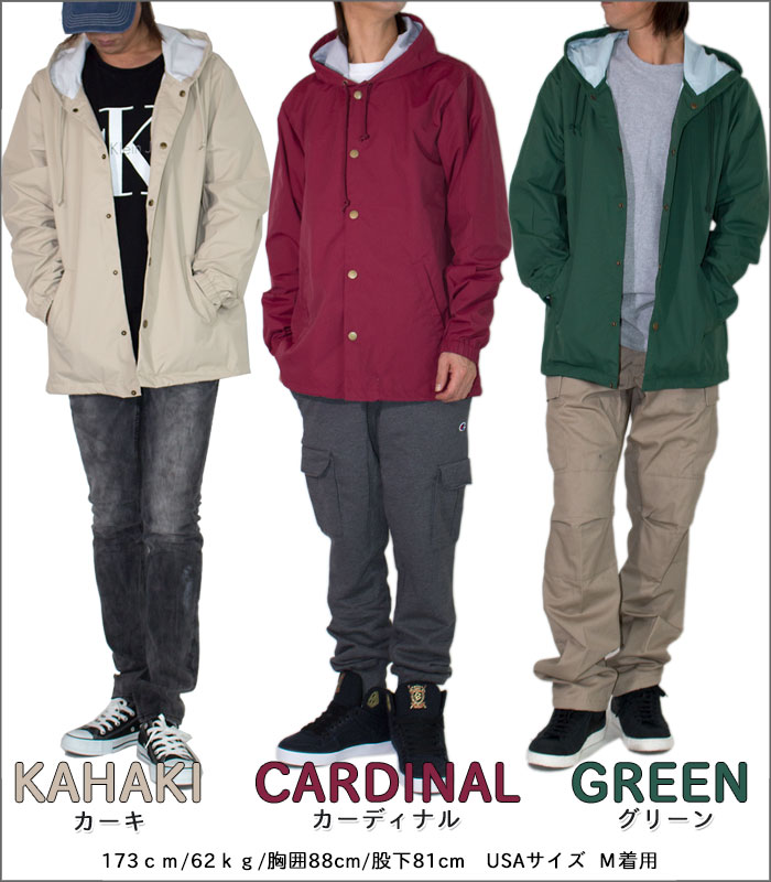 楽天市場】インディペンデント フード付き コーチジャケット