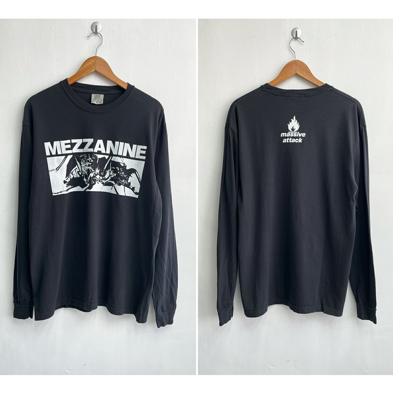 楽天市場】Massive Attack 「Mezzanine」Long Sleeve T-shirts FADE