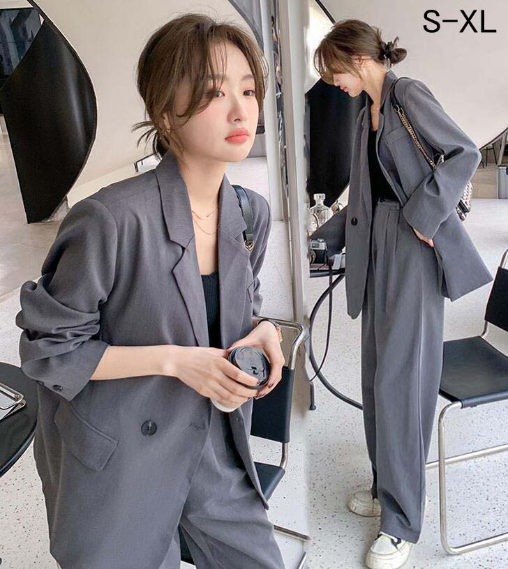 楽天市場】【新品セール 送料無料】カジュアルスーツ 可愛い