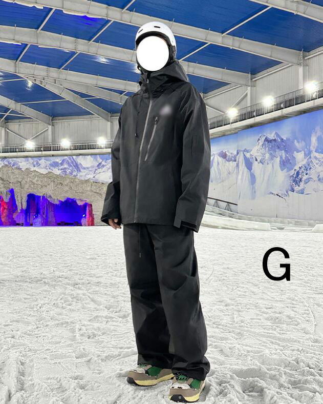 楽天市場】【新品セール】韓国風 スキーウェア 可愛い 上下セット お