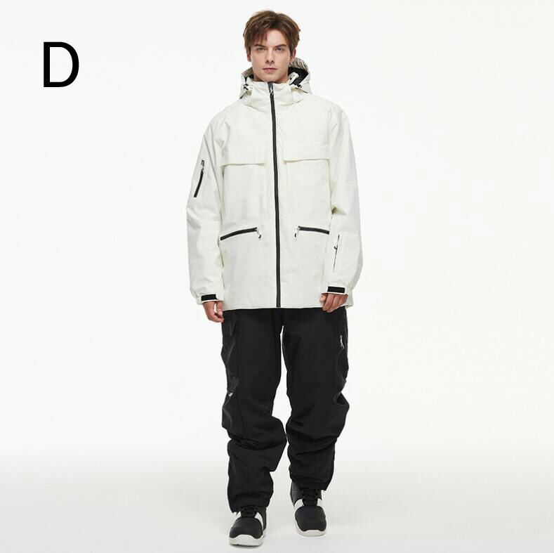 楽天市場】【送料無料】スノボーウェア 韓国風 上下セット 暖かい