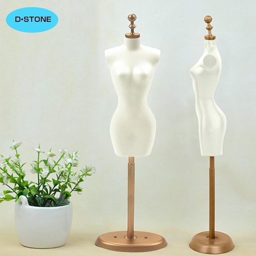 楽天市場】ドール サイズ トルソー マネキン 1/6 白色 ミニチュア