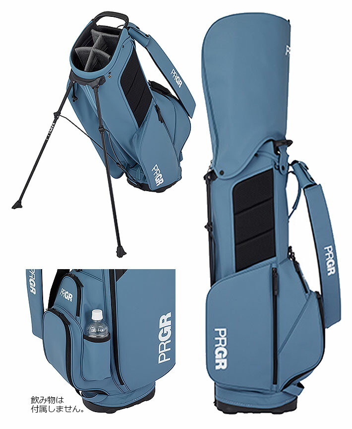 PRGR キャディバッグ ゴルフバッグ ネイビー PRGR キャディバッグ 青