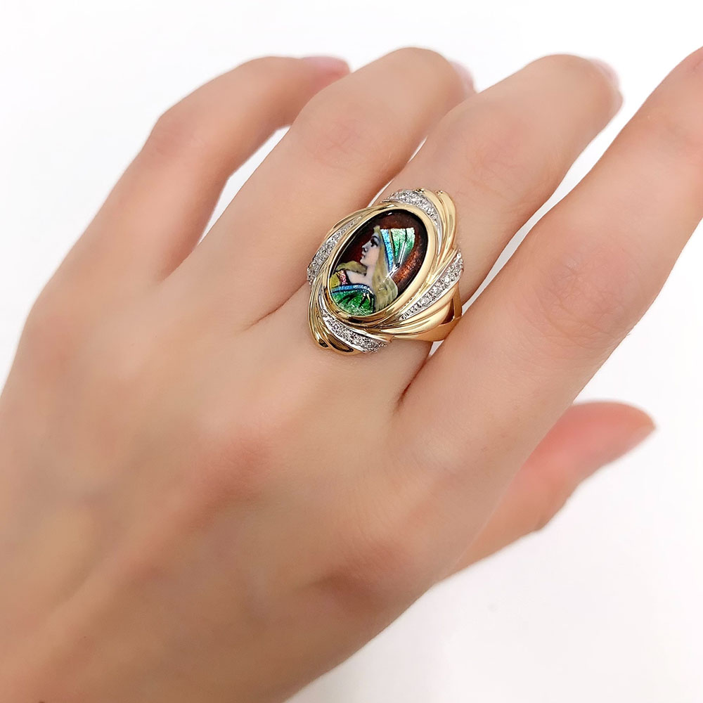 楽天市場】梶 光夫 リング エマイユ MITSUO KAJI 指輪 エマーユ 七宝