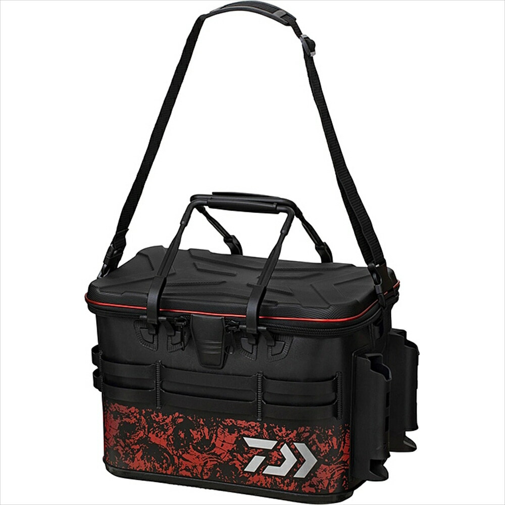 楽天市場】ダイワ AT タックルバッグD40(B) ブラック/レッド(da-188534