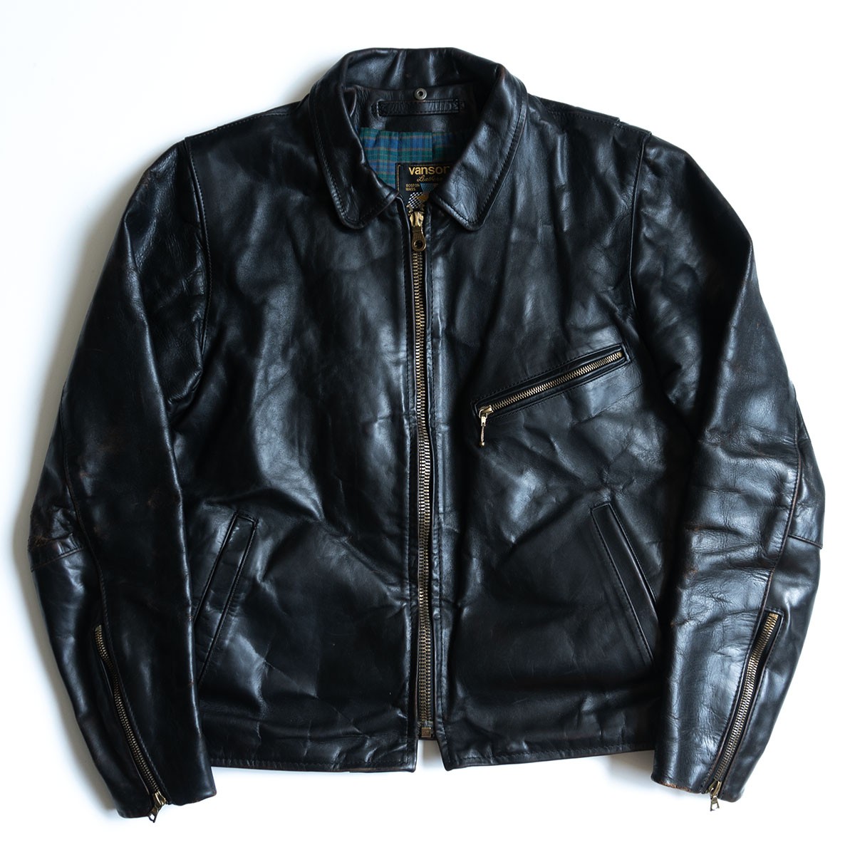 楽天市場】【雰囲気抜群/ホースハイド】 VANSON 【ENF エンフィールド