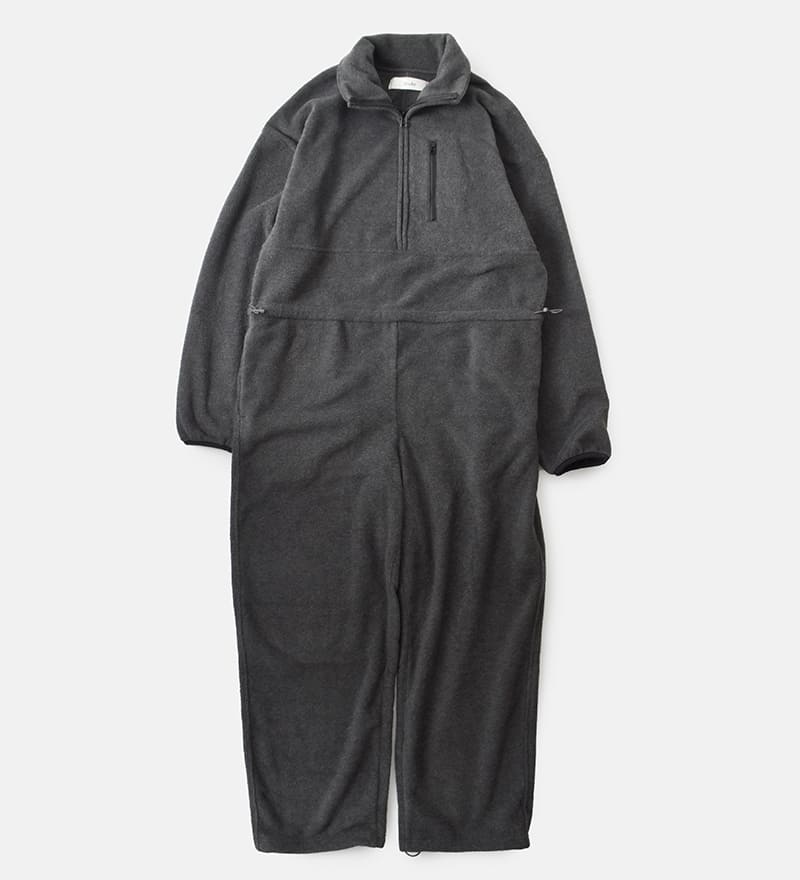 楽天市場】anuke アンヌーク フリース ハーフジップ コンビネゾン