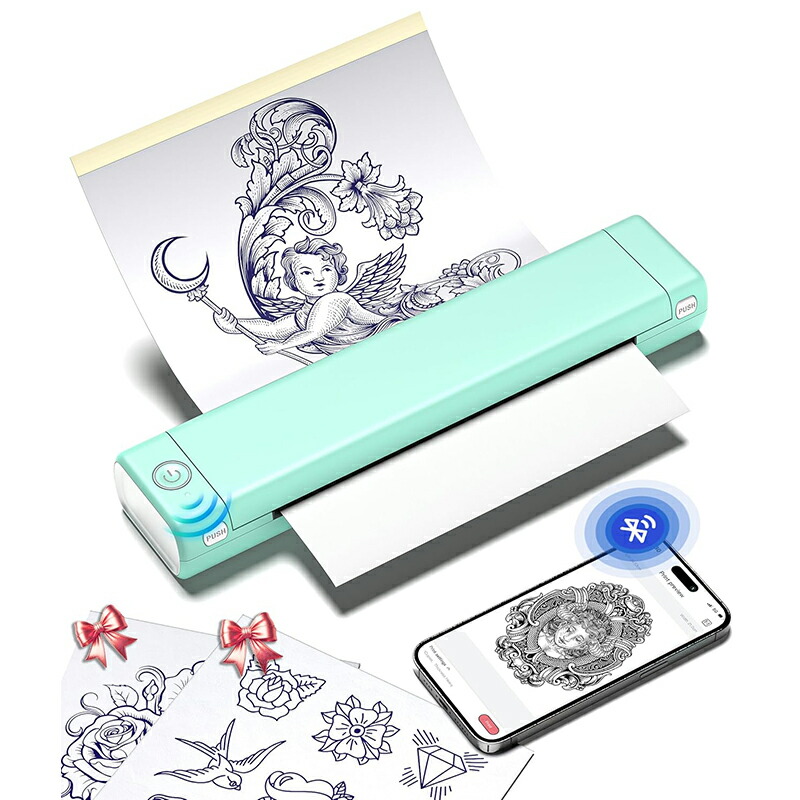 楽天市場】Phomemo M08F モバイルプリンター A4幅 小型 スマホ