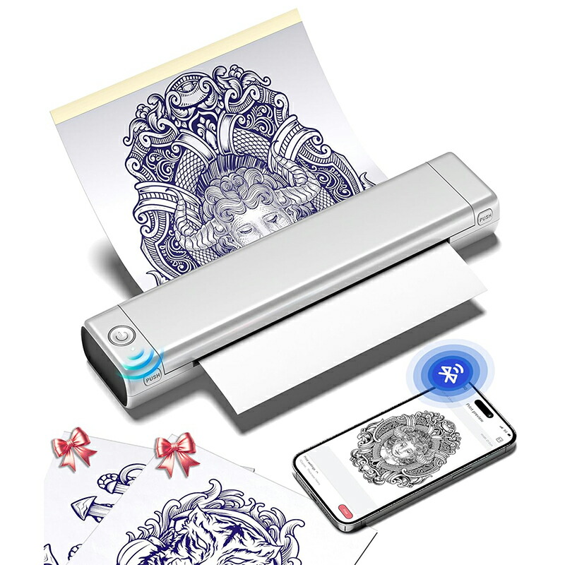 楽天市場】[レビュー特典] スマホ モバイルプリンター A4幅 Phomemo