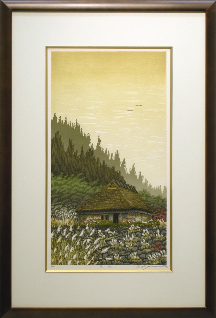 楽天市場】宮本秋風 「素秋」 木版 : 小野画廊