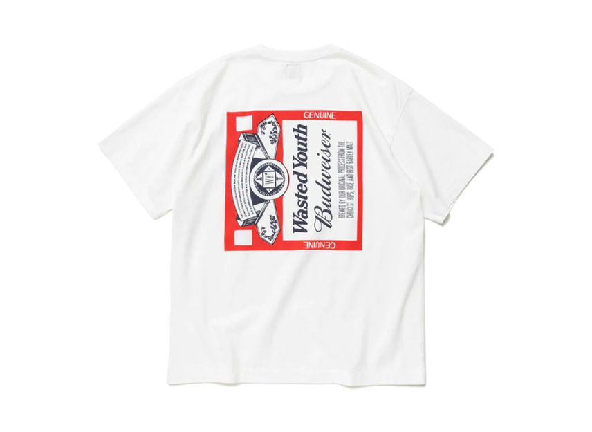 楽天市場】Wasted Youth x Budweiser WYxBW T-SHIRT ウェイステッド