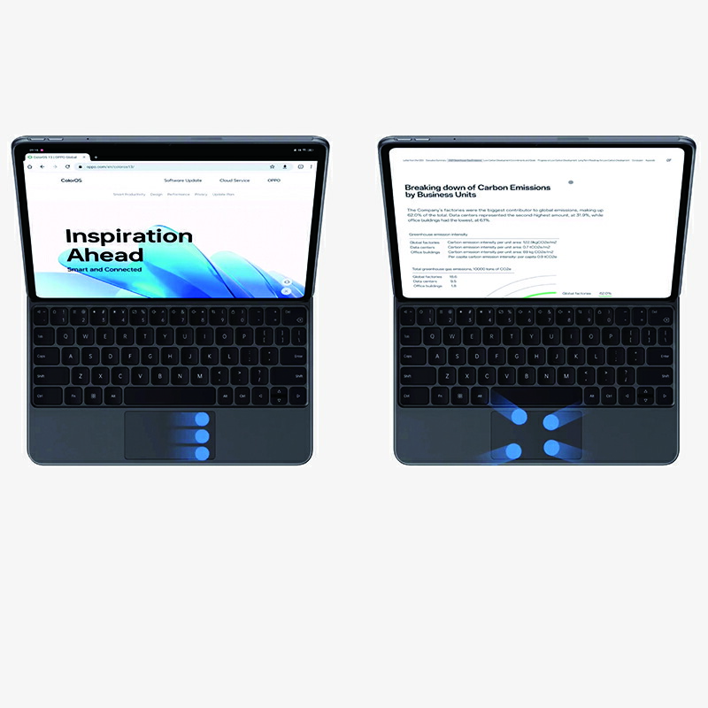 楽天市場】OPPO Pad 2 Smart Touchpad Keyboard キーボード ケース US