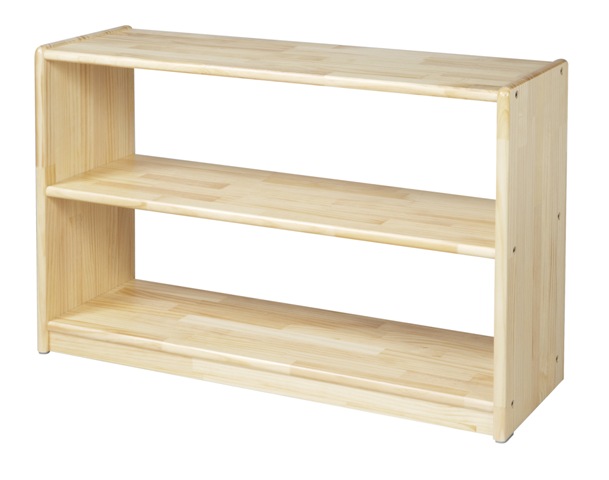 楽天市場】ランキング受賞！ ブロック社 白木棚（小） おもちゃ 収納