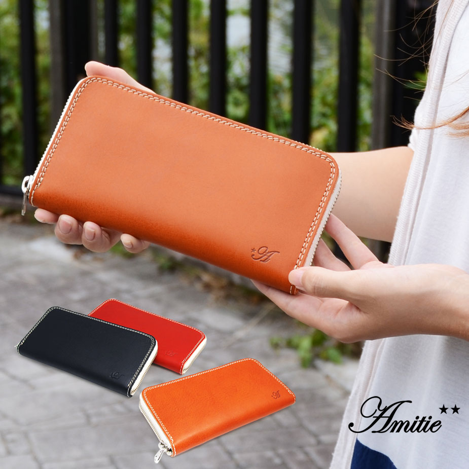 楽天市場】長財布 ラウンドファスナー レディース 本革 日本製 送料