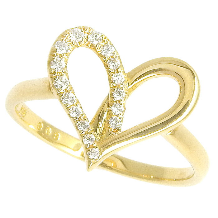 楽天市場】AHKAH アーカー フィルージュ ハートミディ ダイヤ リング