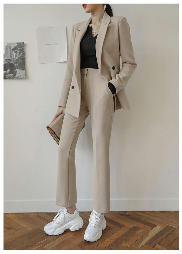 楽天市場】スーツ セットアップ パンツ レディース パンツスーツ