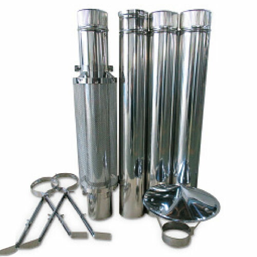 楽天市場】ステンレス煙突セット アミガードタイプ 5インチ ダイワ重工