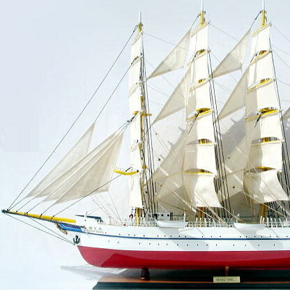 楽天市場】海王丸（完成品）全長90cm大型模型 【代金引換不可