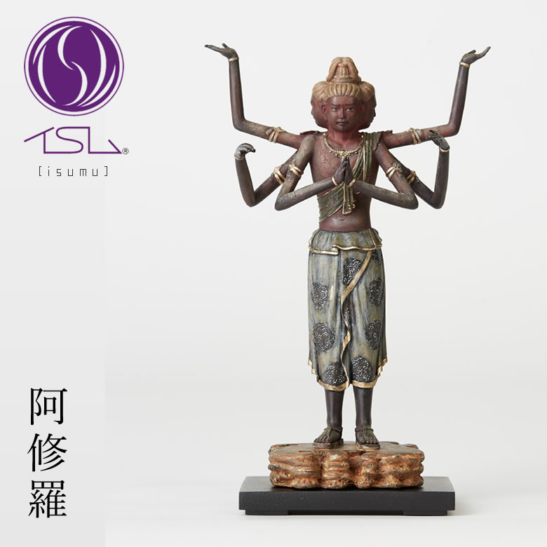楽天市場】インテリア 雑貨 置物 フィギュア イSム（イスム）阿修羅像