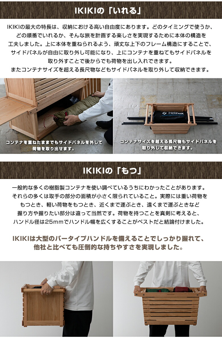 楽天市場】【IKIKI シェルフコンテナ Mサイズ トップパネルのセット