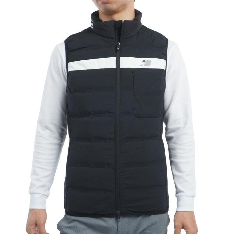 楽天市場】new balance(ニューバランス) ゴルフ ダウンベスト(撥⽔性