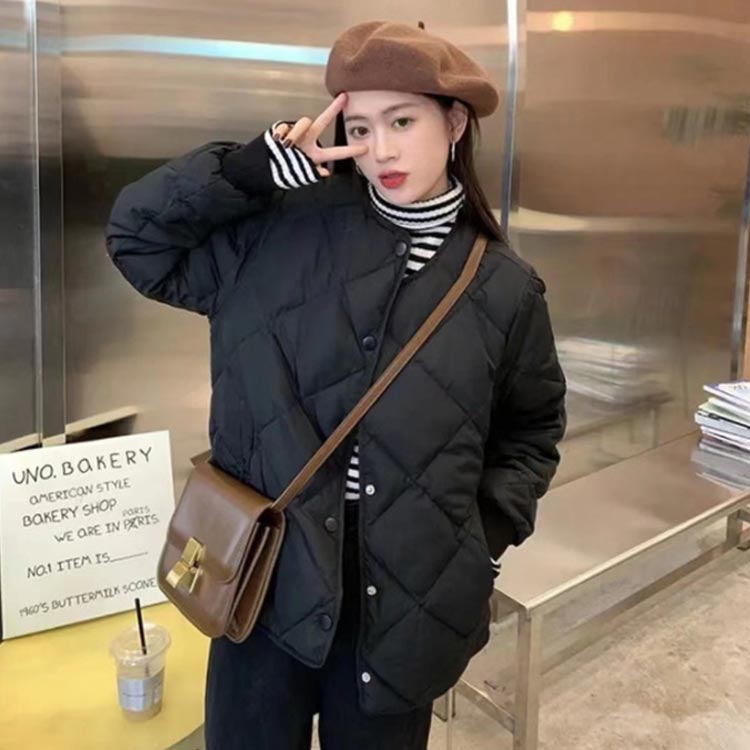 楽天市場】キルティング ジャケット ノーカラー コート 秋 冬