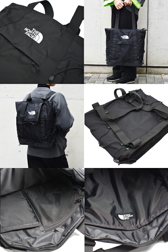 楽天市場】THE NORTH FACE ザノースフェイス トートバッグ TNF BLACK