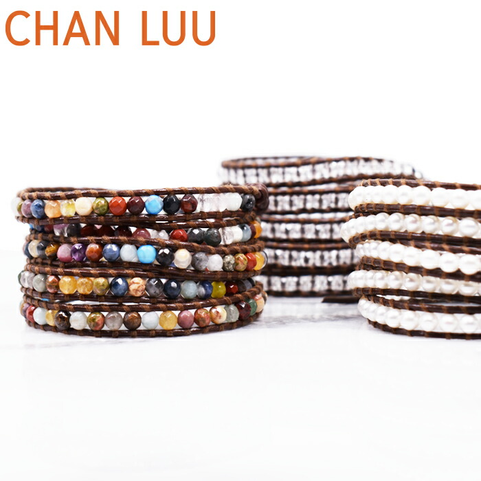 楽天市場】CHAN LUU チャンルー Wrap Bracelet ラップ ブレスレット