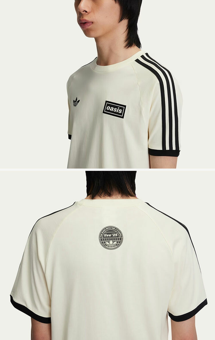 楽天市場】adidas originals アディダス Tシャツ OASIS TOUR live'25 3