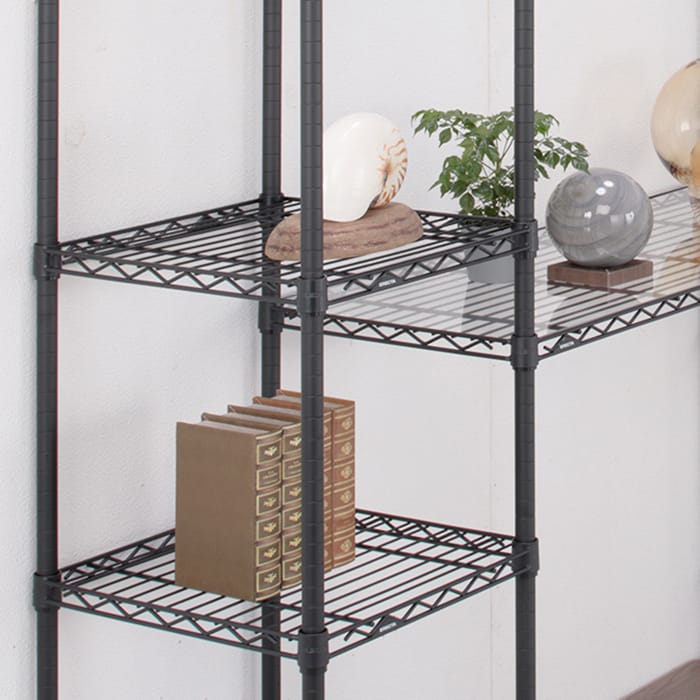 ERECTA ワイヤーシェルフ6枚 スリーブ付 60cm×35cm 楽天市場】【26