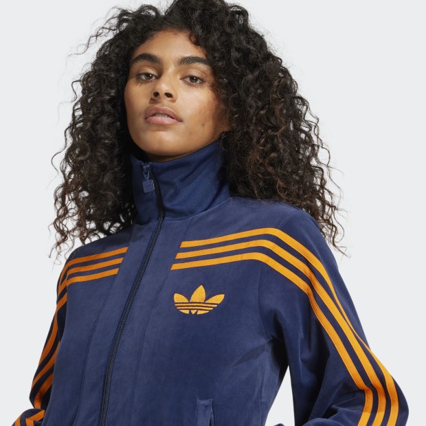 楽天市場】レディース 70S ベロア トラックトップ ナイトインディゴ