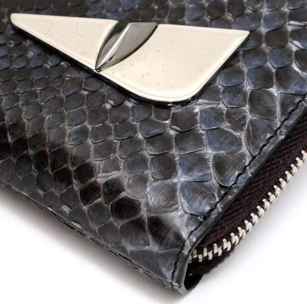 楽天市場】極美品 フェンディ FENDI モンスター ラウンドジップ