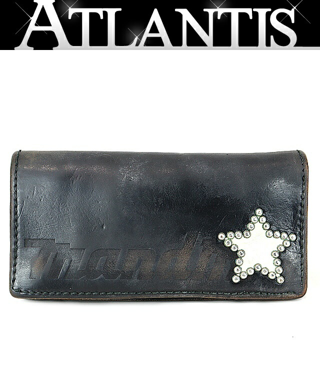 楽天市場】【広尾店】 ウルフズヘッド WOLF'S HEAD 長財布 スタッズ