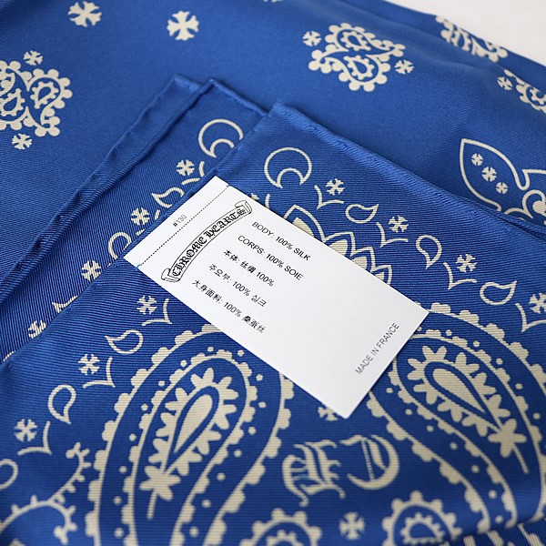 楽天市場】CHROME HEARTS 新宿店 クロムハーツ 新品 バンダナ シルク